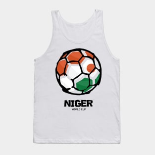 Niger Football Country Flag Tank Top